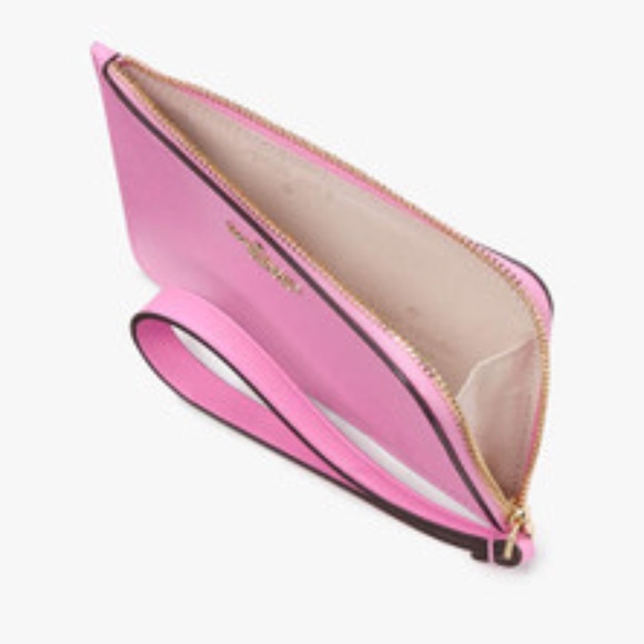kate spade Bag LUCY Wristlet Pink Saffiano Leather - Picture 2 of 3